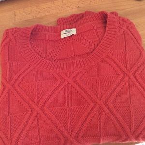 Madewell cablecross sweater