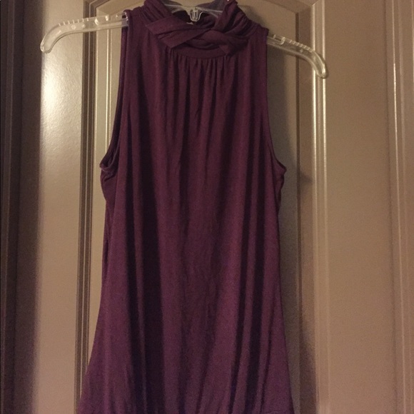 Right to the Core High Neck Pullover in Light Plum main image 0