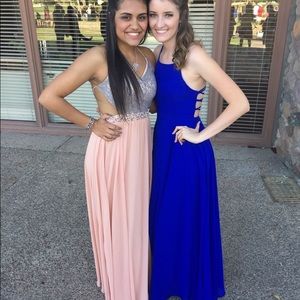 BLUE PROM DRESS