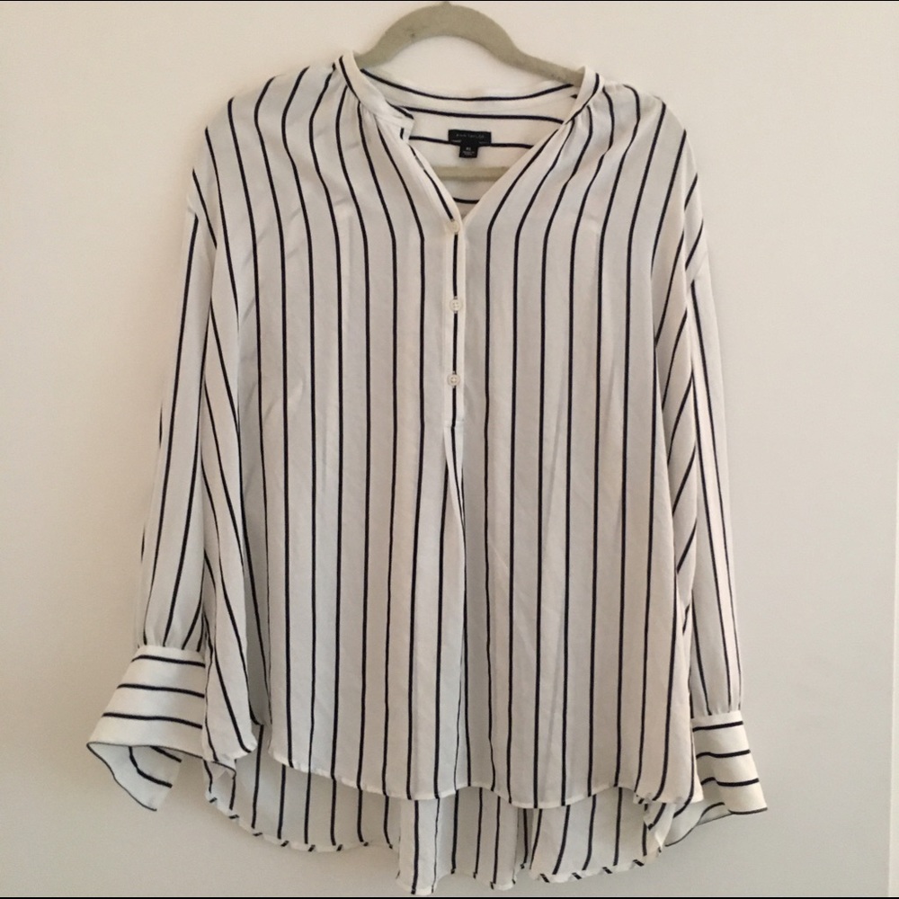 🍁Sale!🍁Ann Taylor Striped Blouse