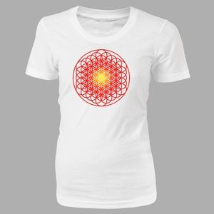 👚Flower of Life 2 💯% Cotton Shirt 👚