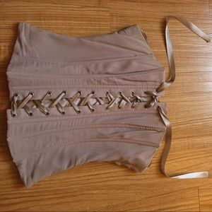 Corset- boned /laced