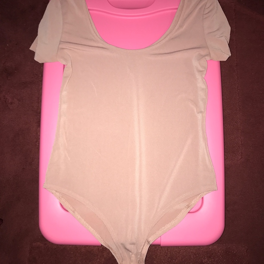 Pink bodysuit