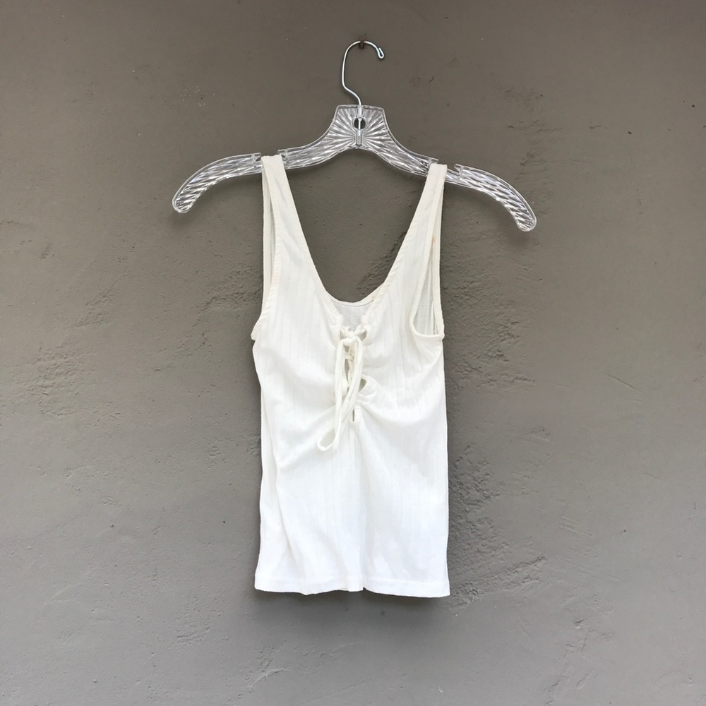 SOLD UO Lace up tank top