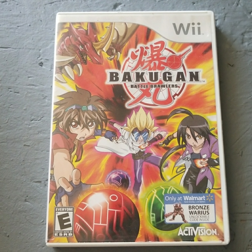 Wii bakugan battle brawlers