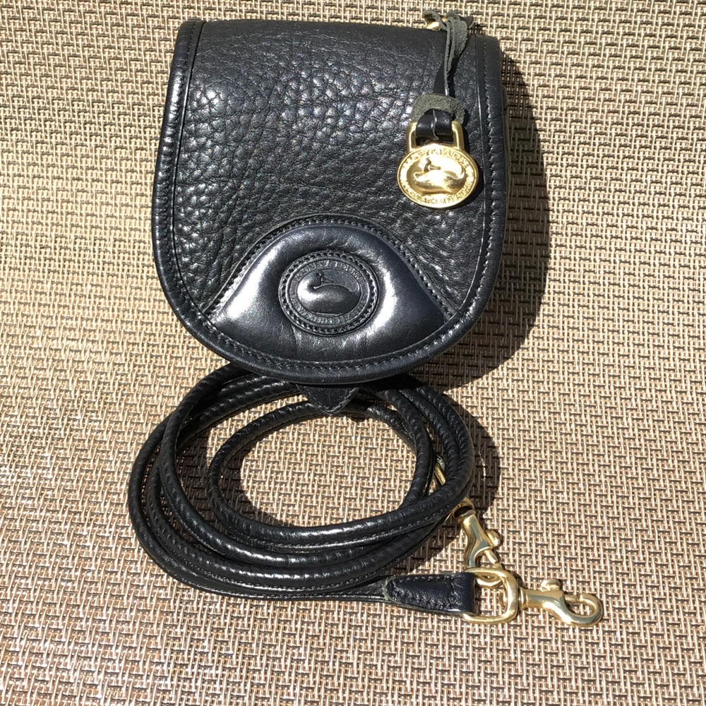 Dooney Vintage Small Saddle Bag