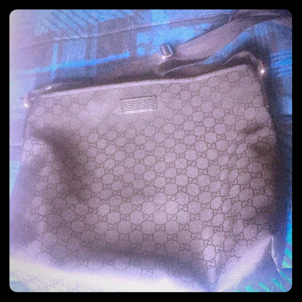 Gucci Nylon Messenger Bag