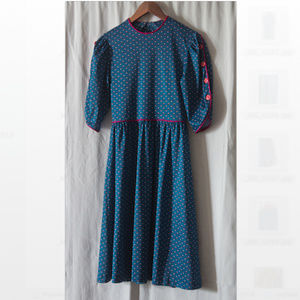 80s Vintage Stranger Things heart/arrow Dress S