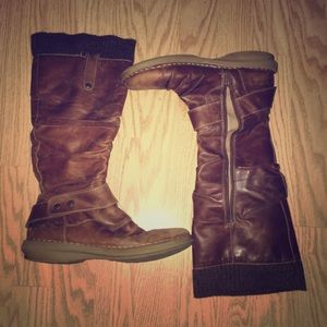 ALDO brown leather boots