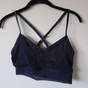 ALO YOGA Aria Bra - Navy - Medium