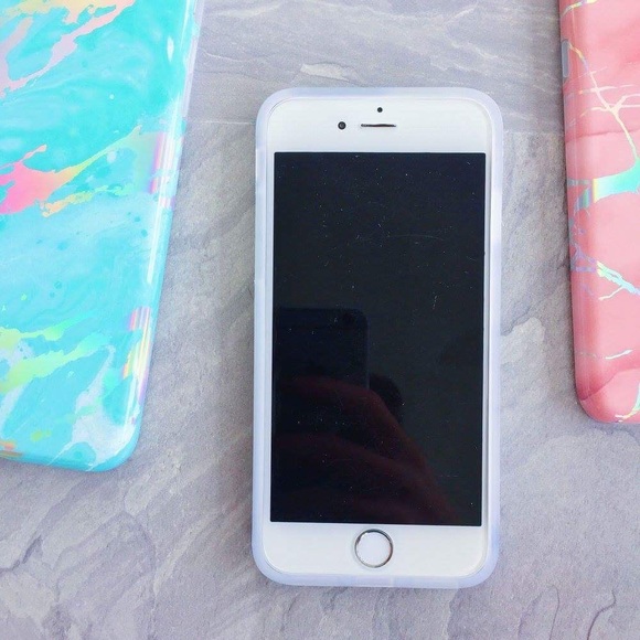 iPhone  Holographic Marble Case - Picture 4 of 4