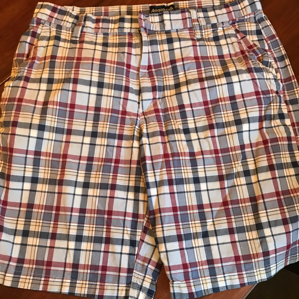 Aeropostale Plaid Shorts
