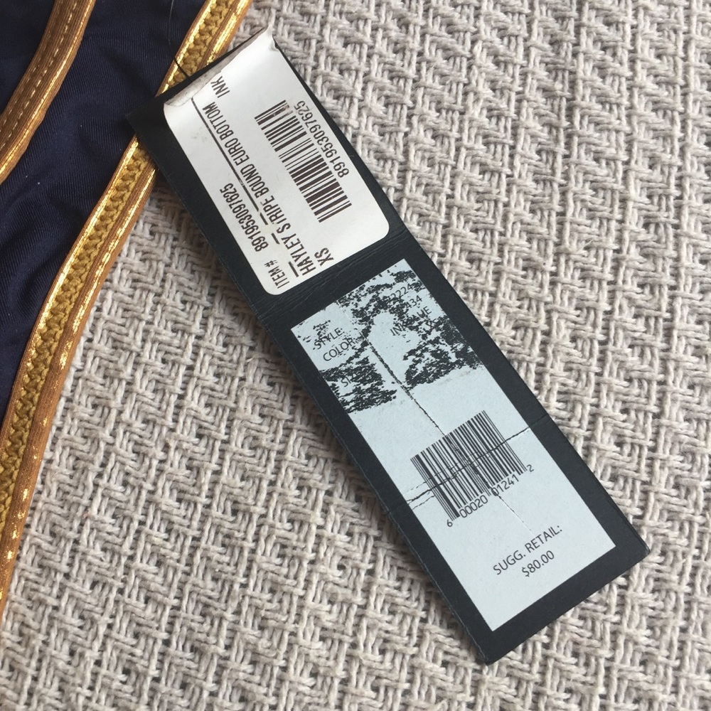 Haley Stripe Euro Bikini Bottom - Picture 7 of 7