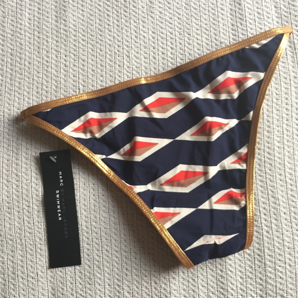 Haley Stripe Euro Bikini Bottom - Picture 5 of 7