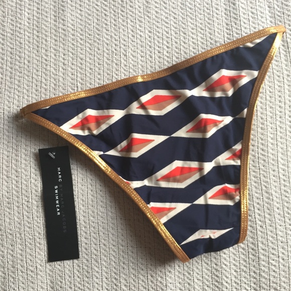 Haley Stripe Euro Bikini Bottom - Picture 5 of 7