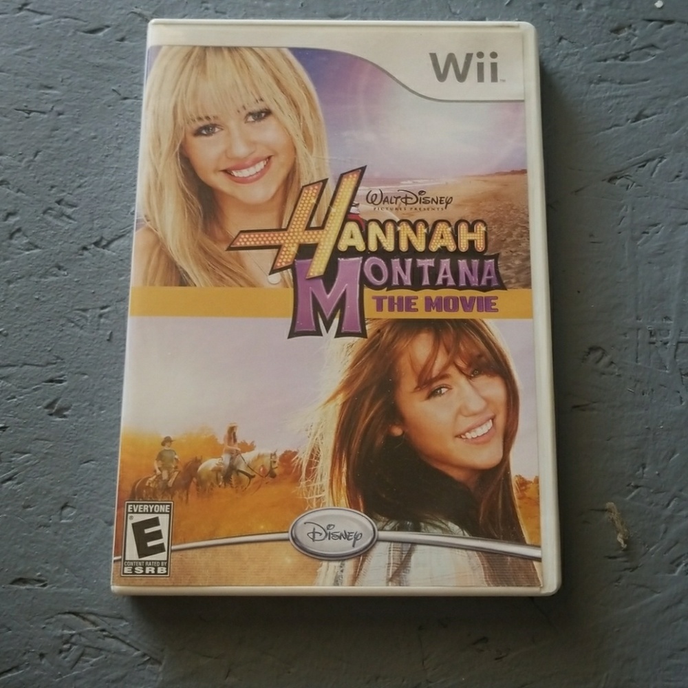 Disney Hanna Montana Wii game