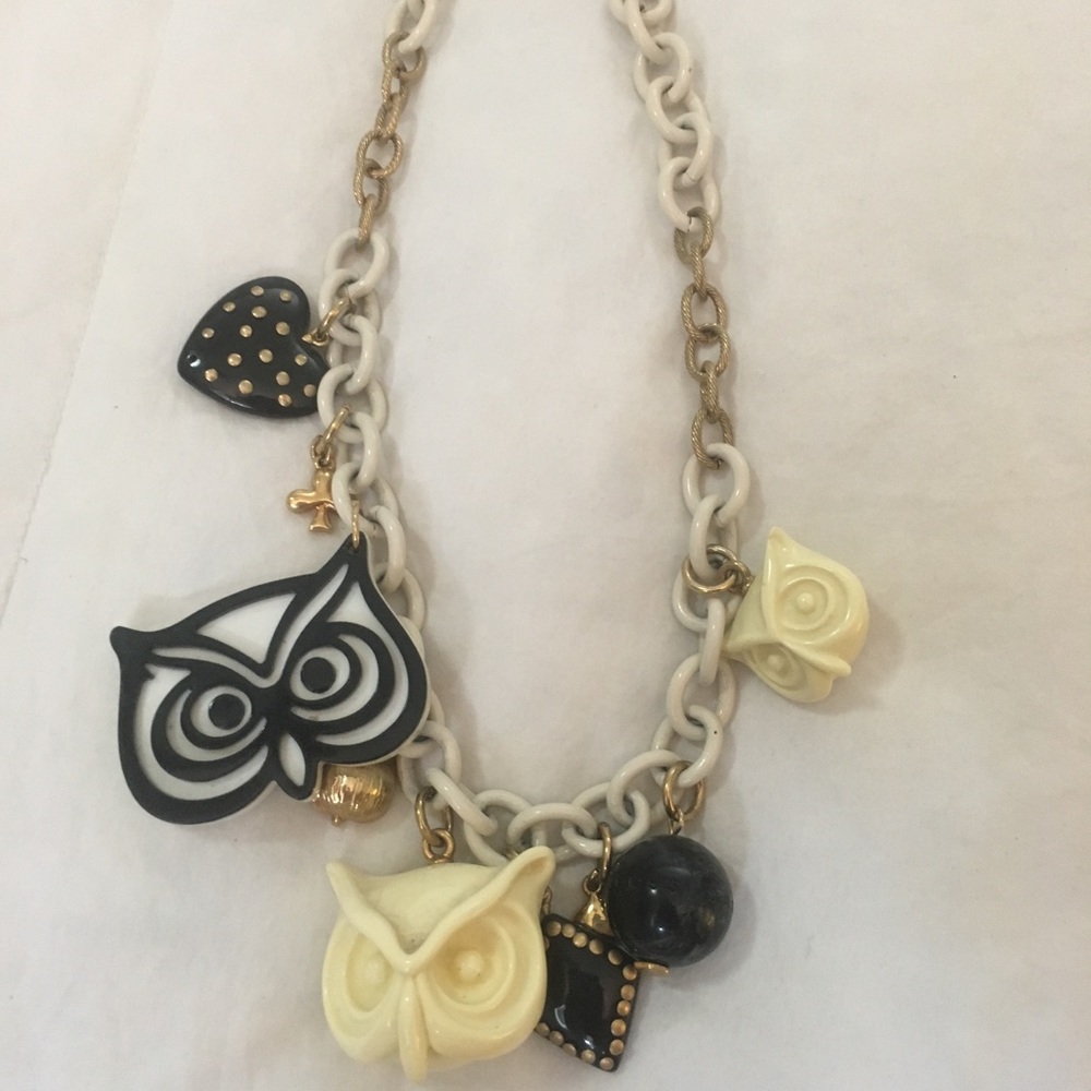 🦉Marc by Marc Jacob’s chunky owl necklace 🦉