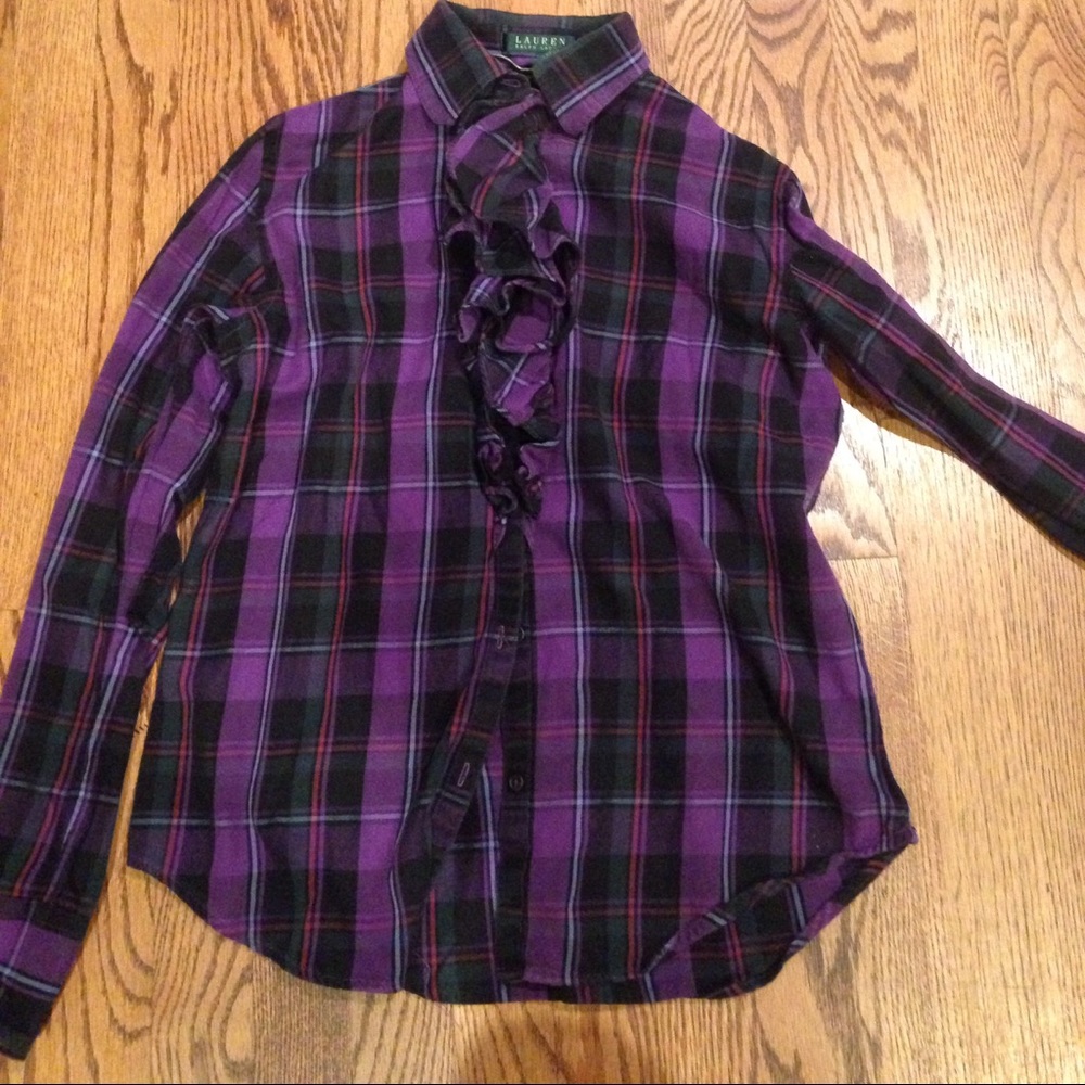 Ralph Lauren button up blouse