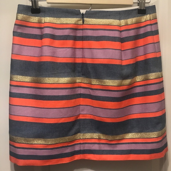 J. Crew Factory Striped Skirt - Picture 2 of 4