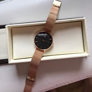 Rose Gold Daniel Wellington Watch