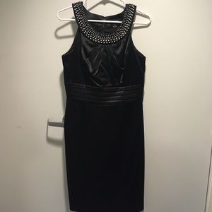 White House Black Market Cocktail Dress with Pearl