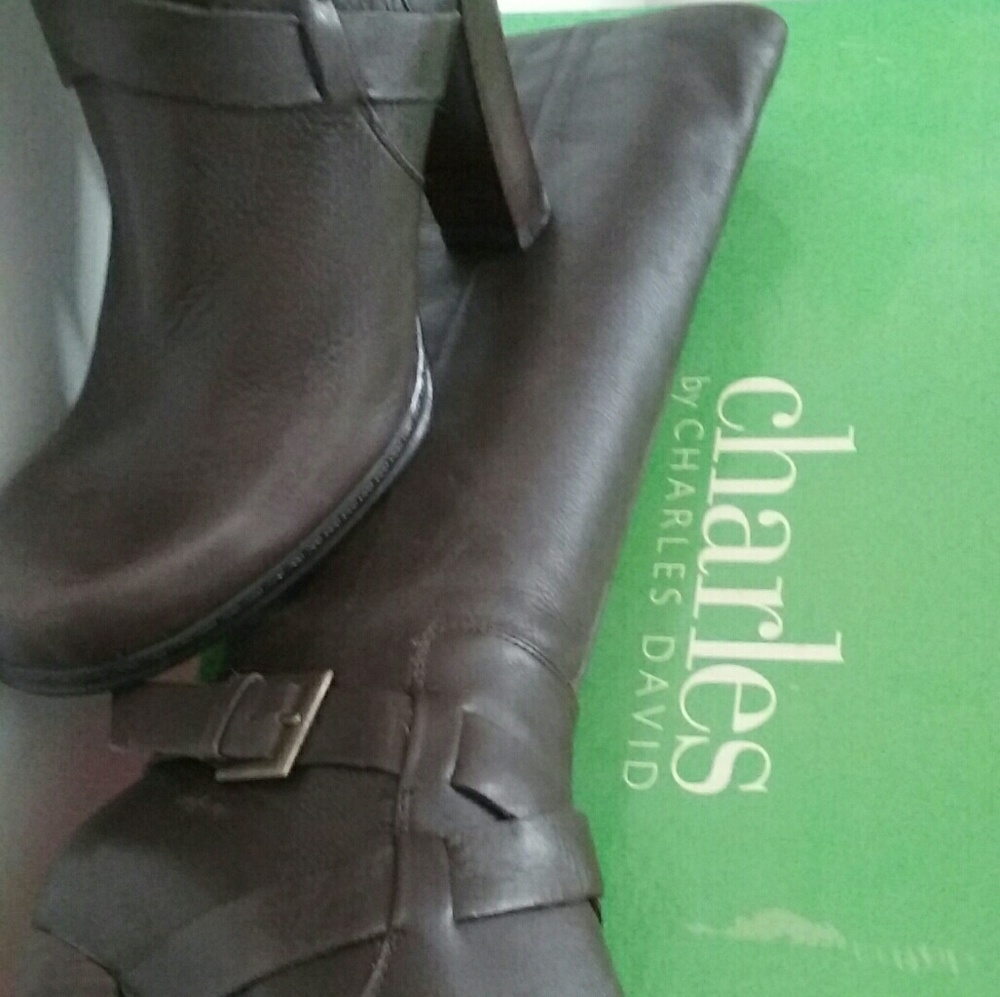 Charles David knee boots