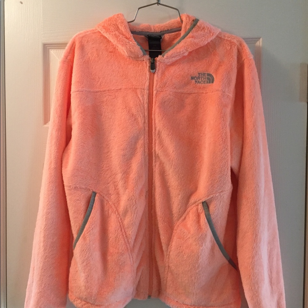 North Face fleece hoodie