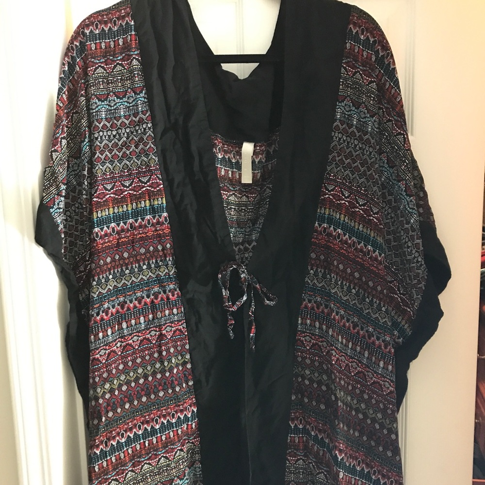 Lane Bryant Cacique swim coverup