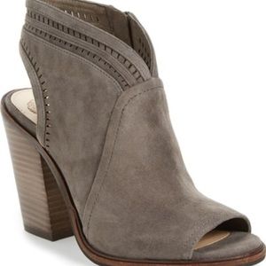 Vince Camuto 'Koral' Perforated Open Toe Bootie