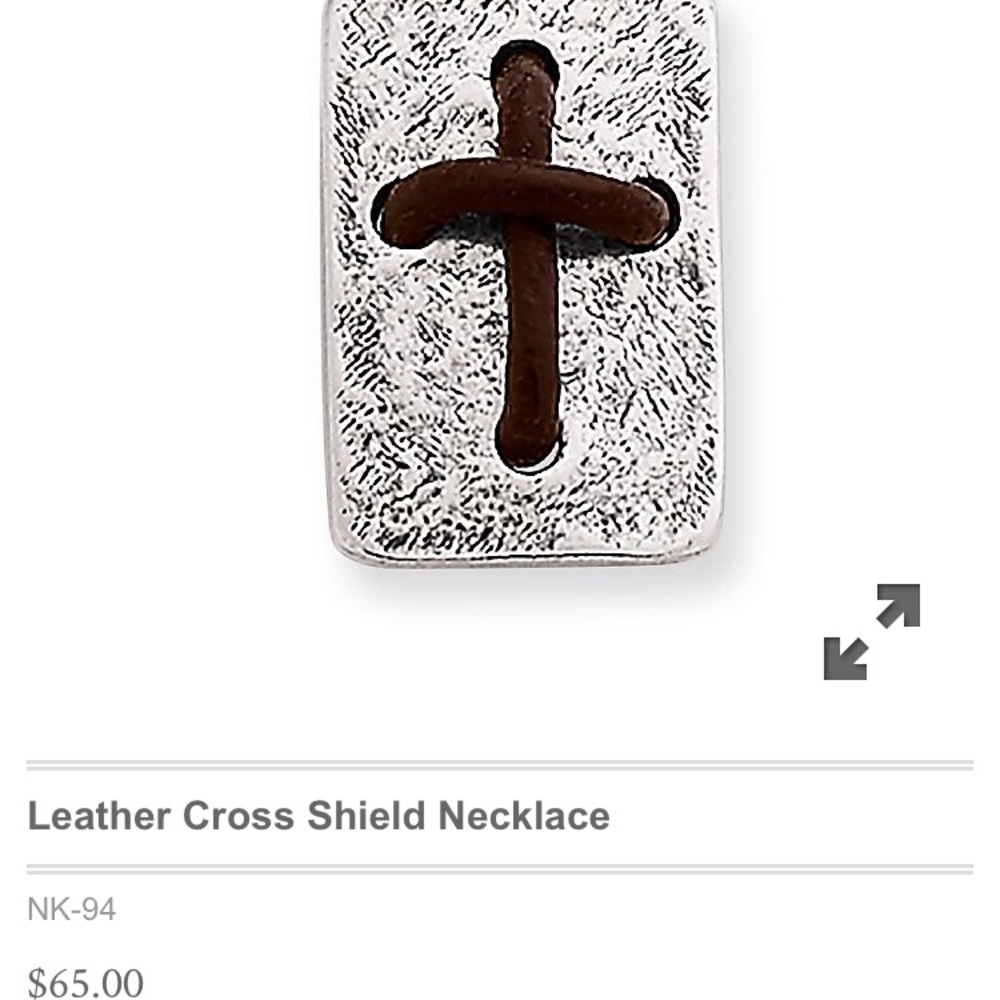 James Avery cross necklace