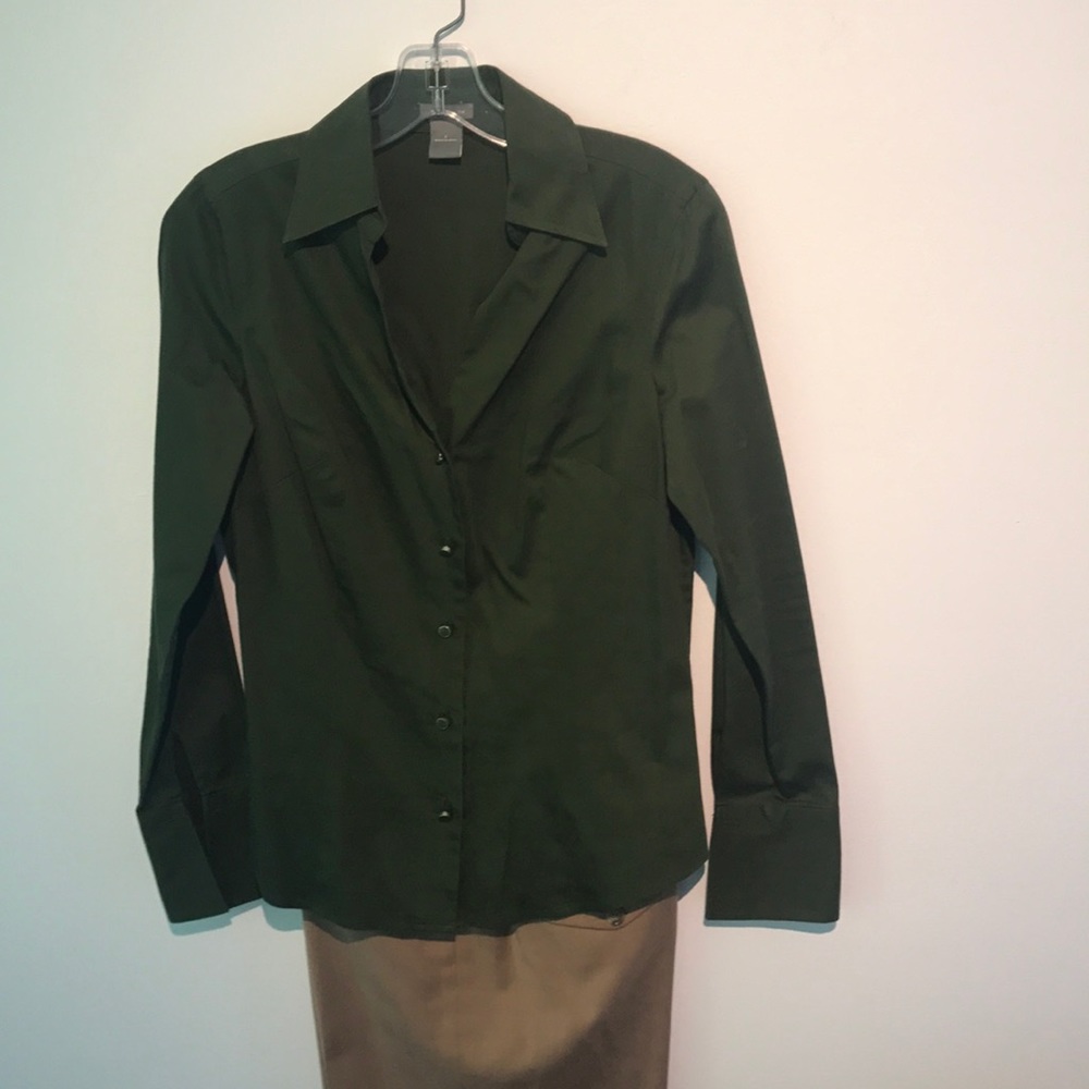 Olive green Blouse