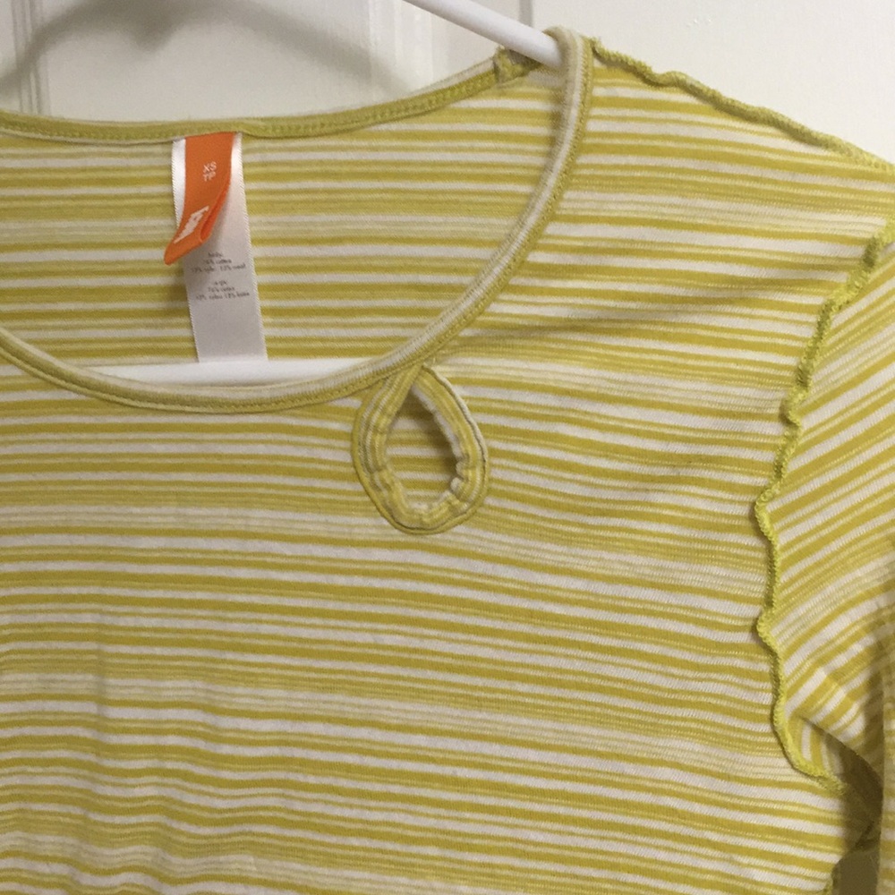 Lucy long sleeve with offset keyhole