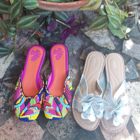 Sonoma and Chico Sandals Shoes - Bundle of Sandals