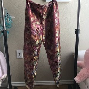 Embroidered PJ pants