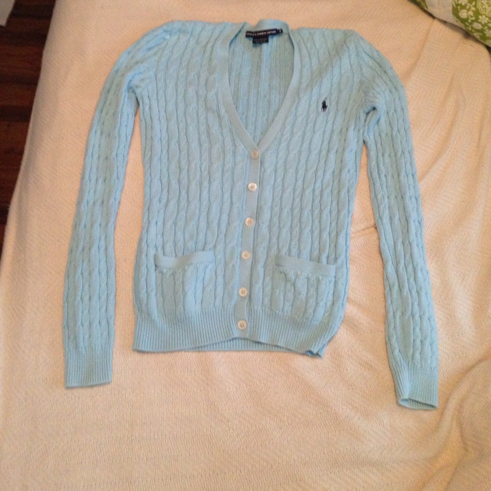 Powder Blue Cardigan