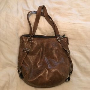 Rough and Tumble Leather Tote