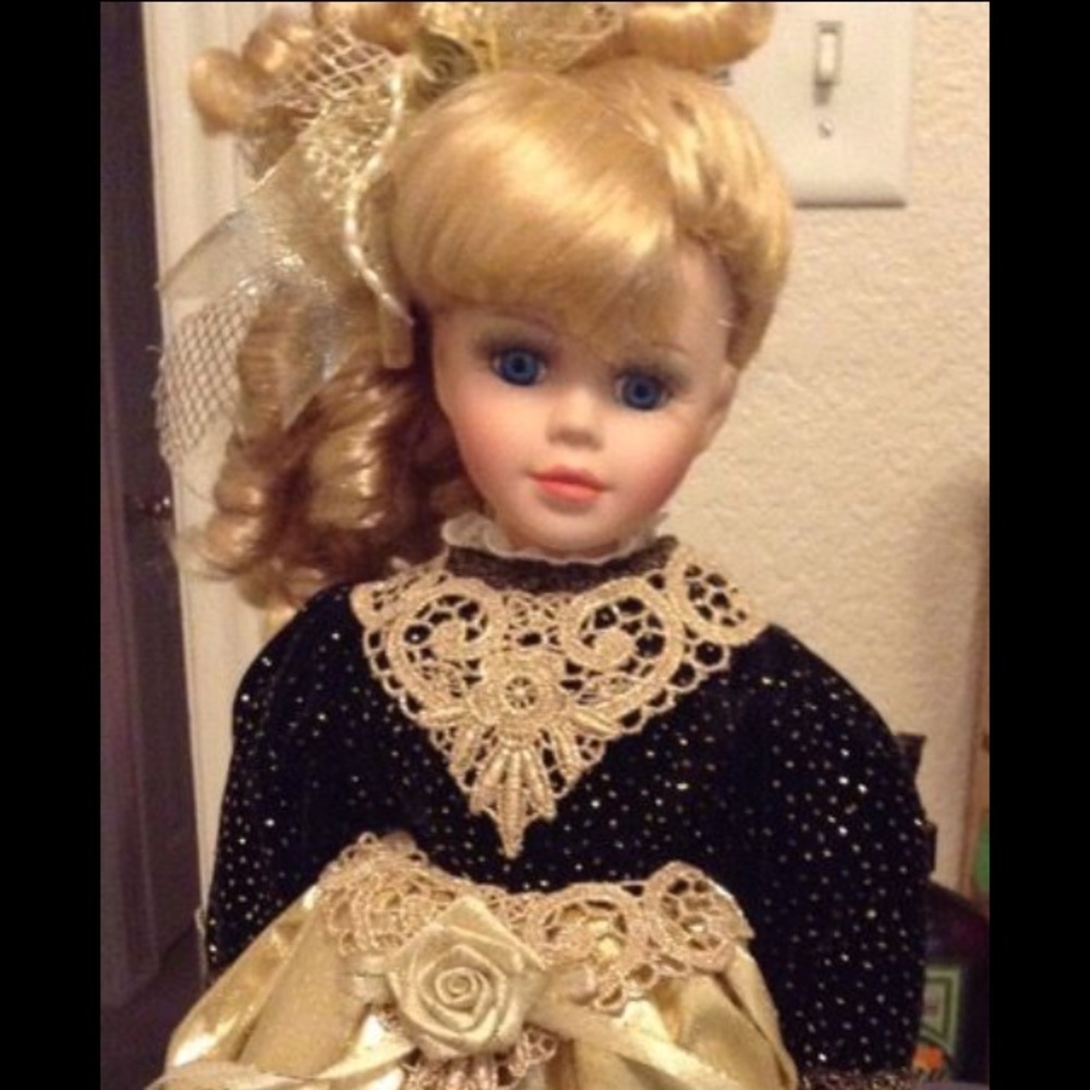 Victorian Style Porcelain Doll