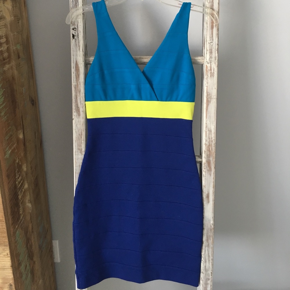 Color block dress