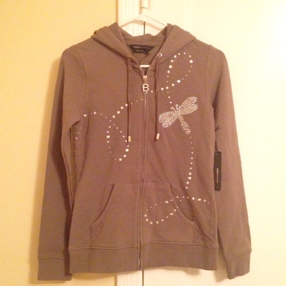 BCBG  New Hoodie. Small. NWT