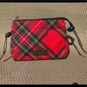 Dooney Plaid Makeup Bag