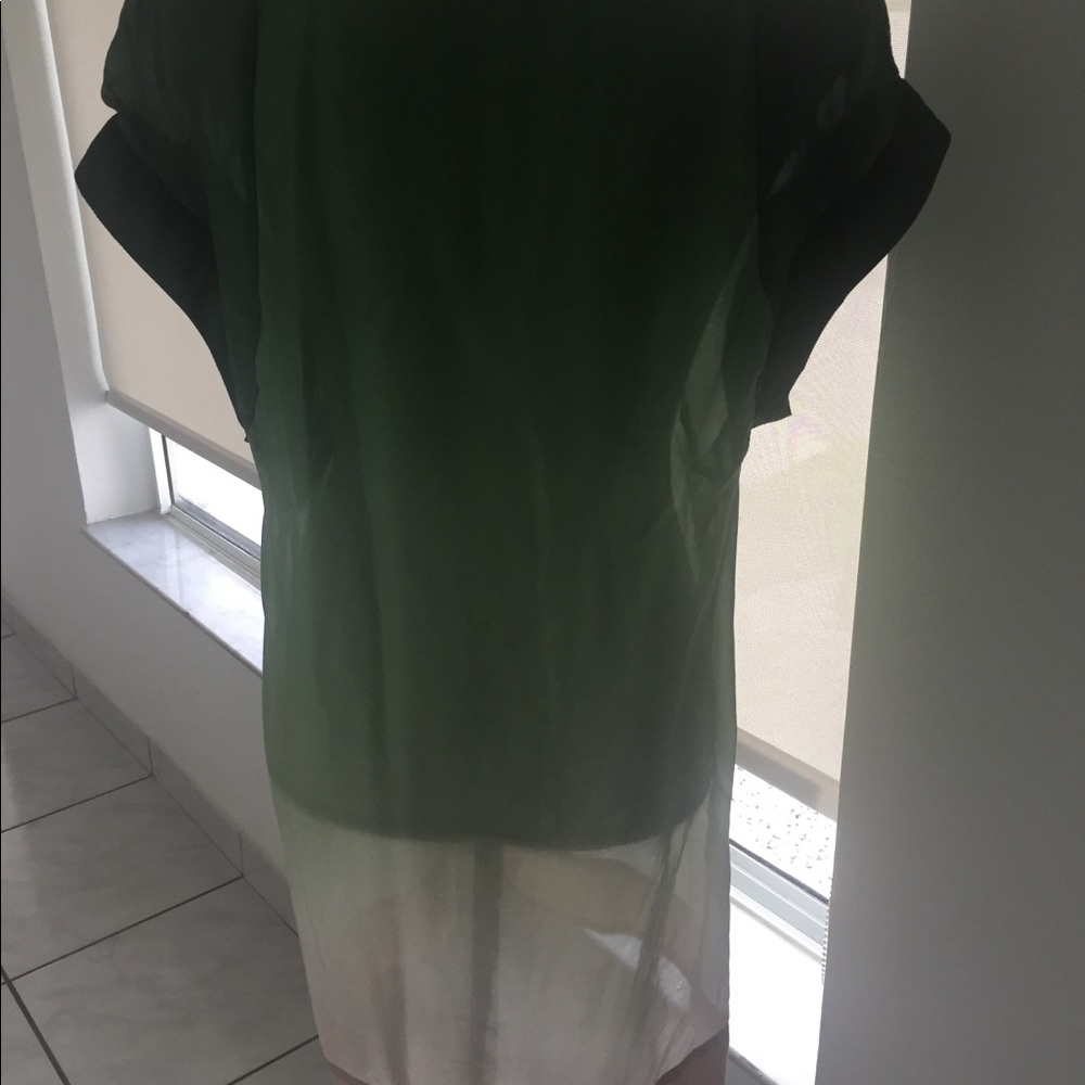 New Zara dip dyed dress size small 100% silk - Picture 3 of 4
