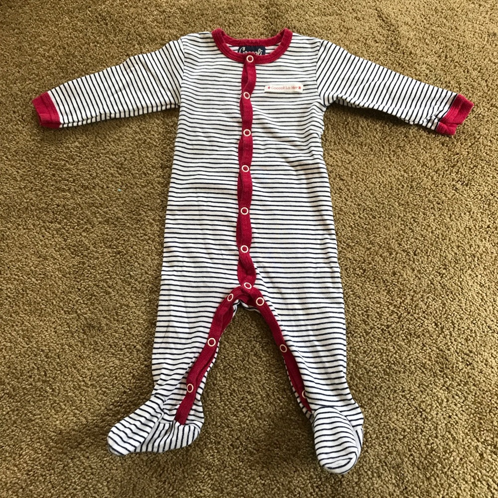 Coccoli footie, size 6m