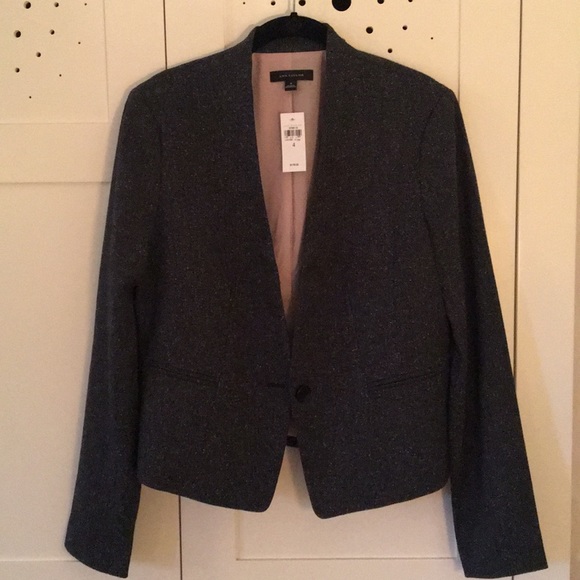 Ann Taylor Jackets & Blazers - ANN TAYLOR, NWT One Button Blazer, Charcoal, S