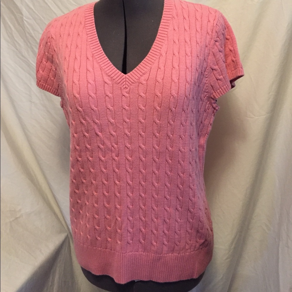 Cable knit sweater