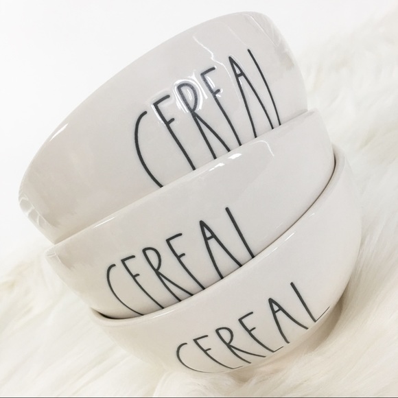 Rae Dunn by Magenta "Cereal" bowls (set of 3) - Picture 7 of 8