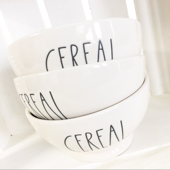 Rae Dunn by Magenta "Cereal" bowls (set of 3) - Picture 8 of 8