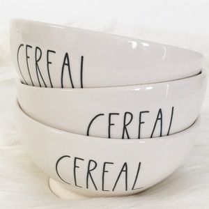 Rae Dunn by Magenta "Cereal" bowls (set of 3)