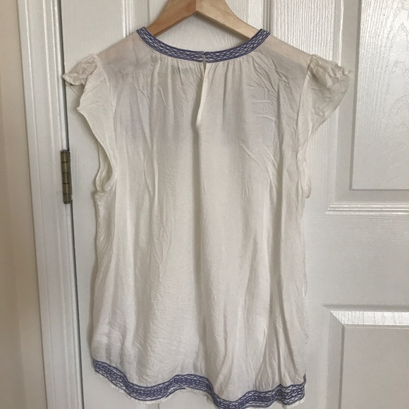 White Joie blouse - Picture 3 of 6