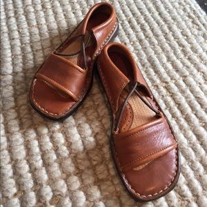 Born • Leather Open Toe Sandals •  Size 36.5 (6)