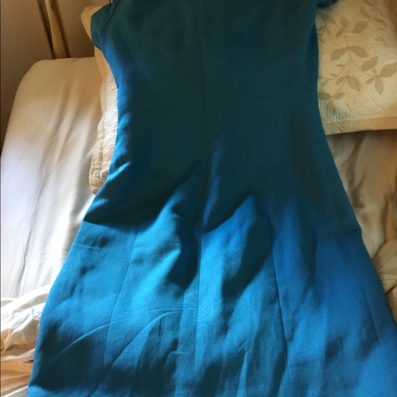 Jones New York dress size 4, aqua - Picture 5 of 5